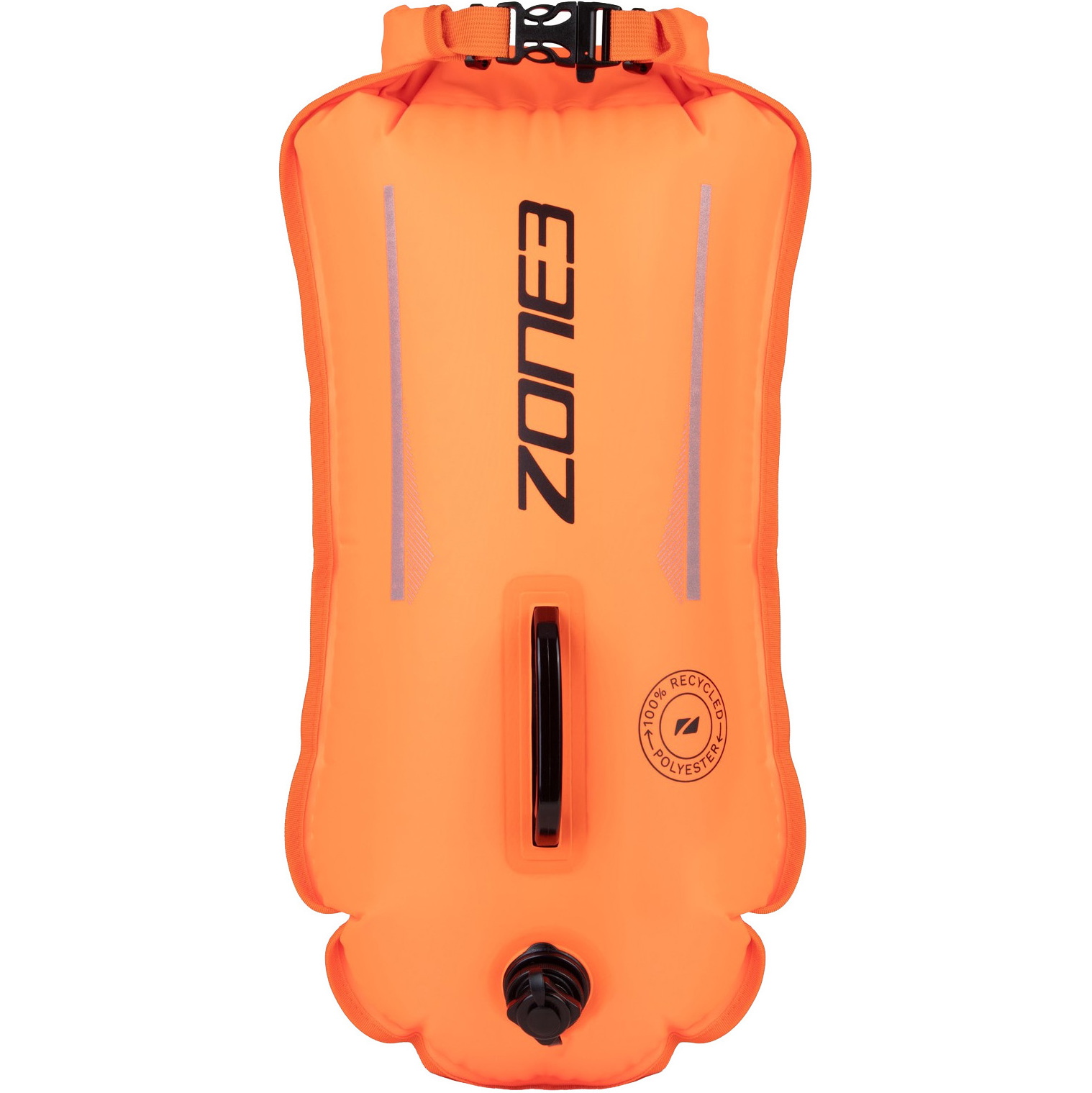 2026 Zone3 Recyclé 28L Bouée De Sécurité / Dry Sac SA23RSBDB11 - Hi Vis Orange